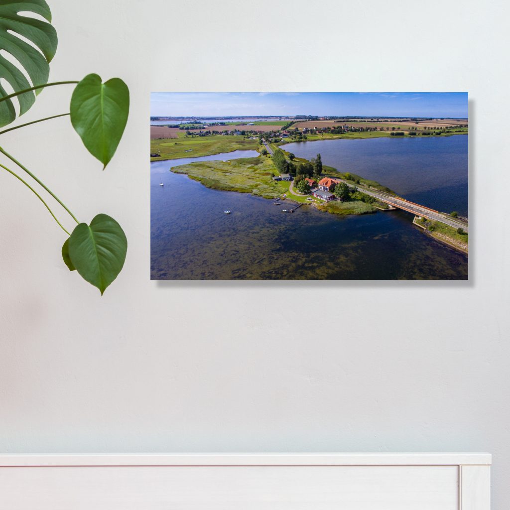 Wandbild P005 Damm Insel Poel (45 x 30 cm, C-Print)
