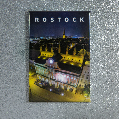 Magnet Rostock R07-M: Rathaus nachts
