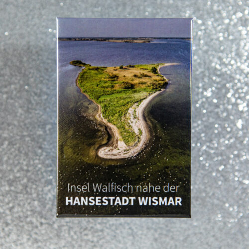 Magnet Wismar W074-M: Vogelschutzinsel "Walfisch"
