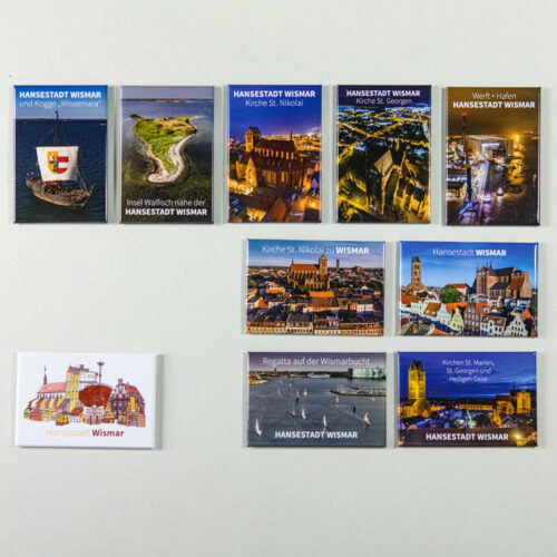 Wismar-Magnet-Set 2020 (10 versch. Magnete) – Sparpreis!