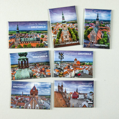 Greifswald-Magnet-Set (7 versch. Magnete) – Sparpreis!