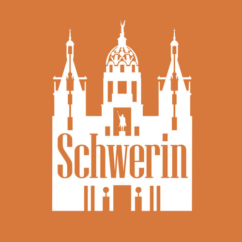 Aufkleber Schloss Schwerin